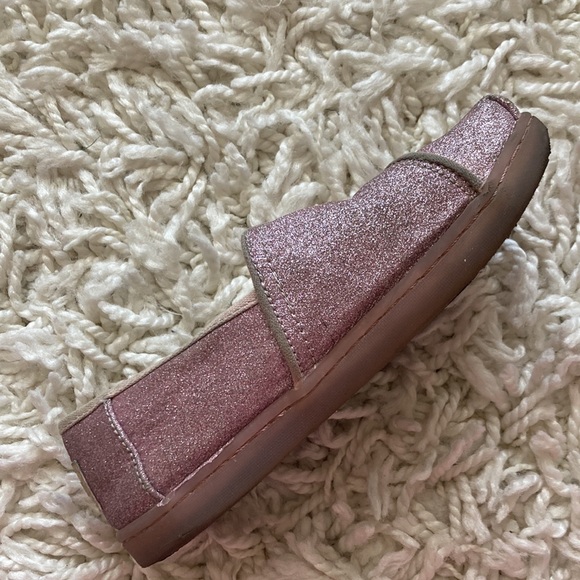 TOMS Sparkle Glitter Shoe Purple Pink Size 11 - Picture 8 of 12